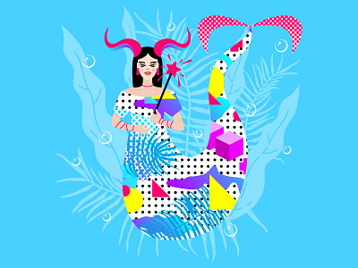 Mermay 29: Mythologia adobe illustrator art character character design clean design flat girl illustration illustrator memphis mermaid mermaids mermay people pop art sea vector vector artwork vector illustration