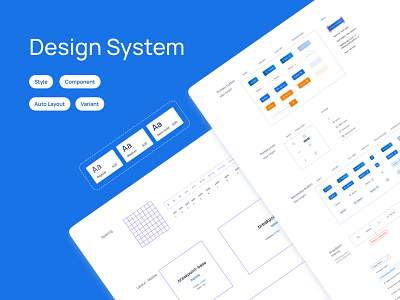Design System atomic design clean component design system interface minimal ui variant
