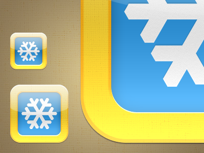 iPhone icon - Snörapporten icon iphone snow