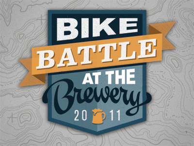 Bike Battle rebound beer bike logo