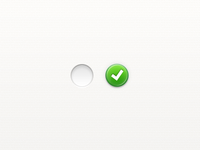 Checkmark Buttons buttons check checkmark green ios iphone