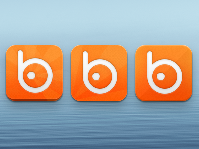 App Icon Concepts - Badoo app b badoo icon orange