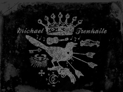 Michael Trenhaile CD logo band bird logo thinkmule