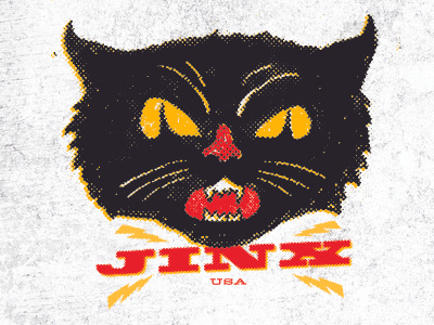 Jinx Logo black cat logo thinkmule