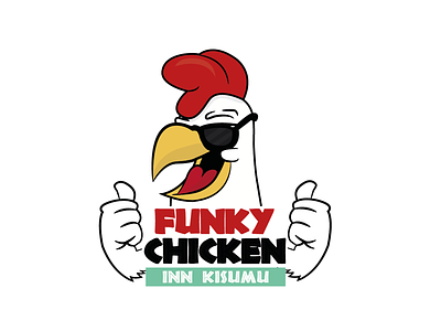 Funky Chicken africa branding chicken fried funky kenya kisumu logo