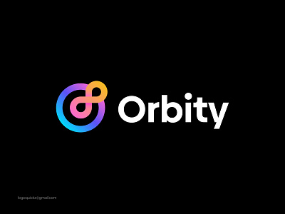 Metaverse Logo Concept - Infinity O Logo Design brand identity branding crypto design gradient icon infinity letter logo logo logotype metaverse minimal logo modern logo monogram orbit space technology logo typography vector web3