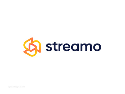 Media Streaming App Logo Concept