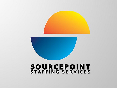 Source Point logo logo design