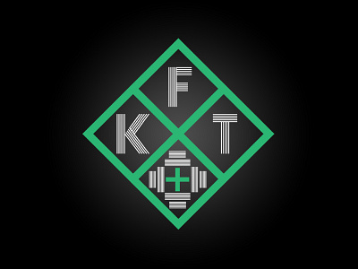 K Fitz Training - Strength & Conditioning brand branding conditioning logo logo design strength weights