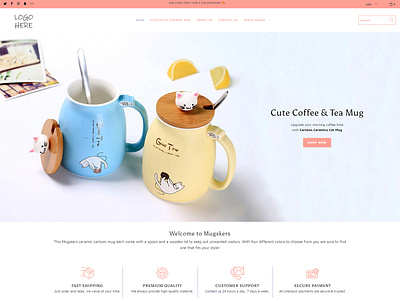 Cute Cat Cup Ceramic Coffee Mug with Kawaii Cat Wooden Lid 3d animation branding cute coffee mug graphic design logo motion graphics shopify tea ui ux design website design