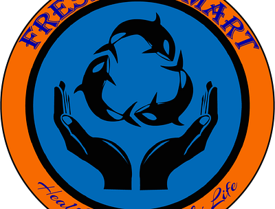 Fish Farm Logo animation branding design graphic design illustration logo