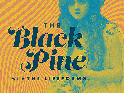 The Black Pine Show Poster detail