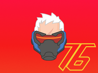 Soldier 76 from OVERWATCH