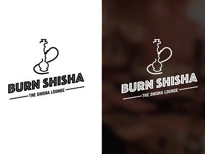 Burn Lounge logo london thedesignpig