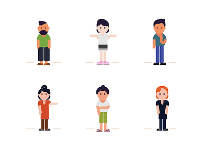 Rebound : Minified Characters animation character design graphic video