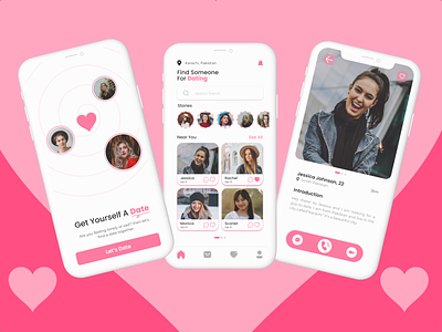 Dating App UI dating app dating ui ui ui kit ui ux