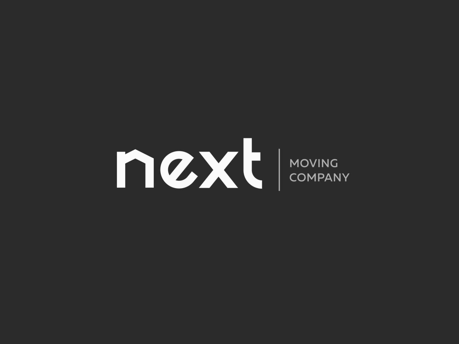 Next (logo animation) 2d animation ae aftereffects animation balckandwhite branding corporate design flat gif logo logo animation logotype minimalistic motion design shape animation type