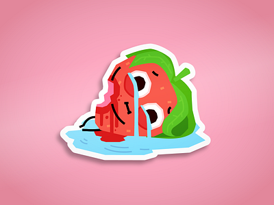 Crying Strawberry