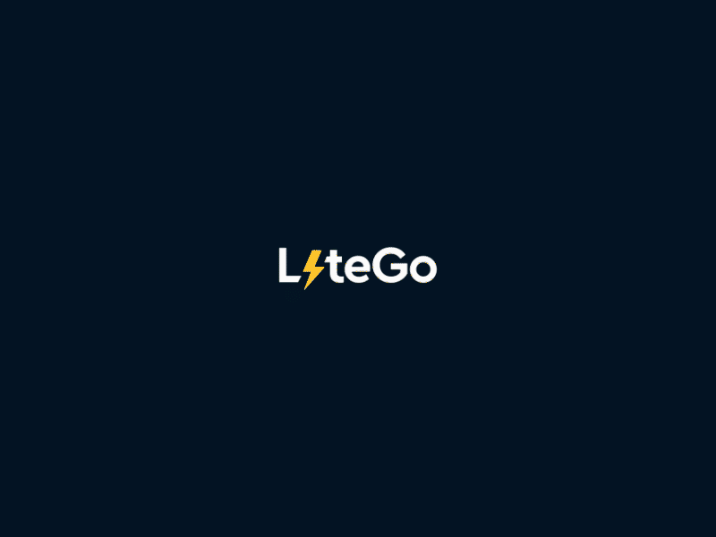 LiteGo logo animation ae after effects aftereffects animation design flat frame by frame gif logo logo animation motion design motion graphics