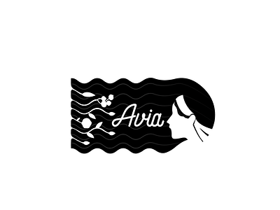 Avia branding local logo organic woman