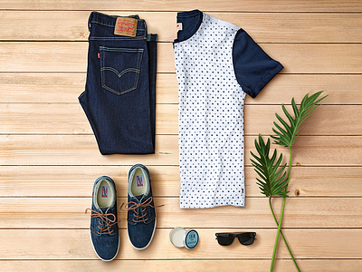 Levis Summer denim fashion laydown levis lifestyle summer