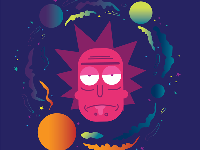 Rick and Morty by Smitha on Dribbble