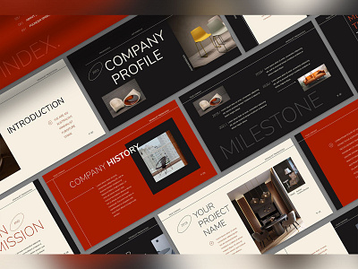 Company Profile Presentation graphicook studio