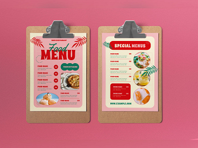 Summer Food Menu cafe menu food menu graphicook graphicook studio menu menu template print template restaurant menu summer food summer food menu summer menu