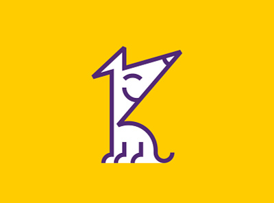 logo for Koniec Smyczy (rebranding) brandglow dog doggy logo logodesign logotype logotypedesign mark rebranding school visual identity