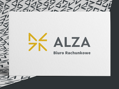 ALZA, logo design for an accounting office accounting brand identity brandglow branding design logo logo design logos logotype logotypedesign office stationery design visual identity