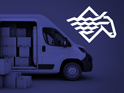 Logomark for a logistics company