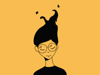 I made a self portrait GIF in Illustrator : r/AdobeIllustrator