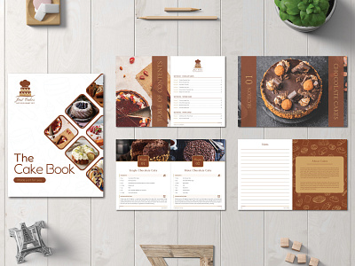 CookBook / Recipe Book adobe indesign book designing branding graphic design pdf book