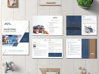 Real Estate Book adobe indesign book design branding graphic design pdf book