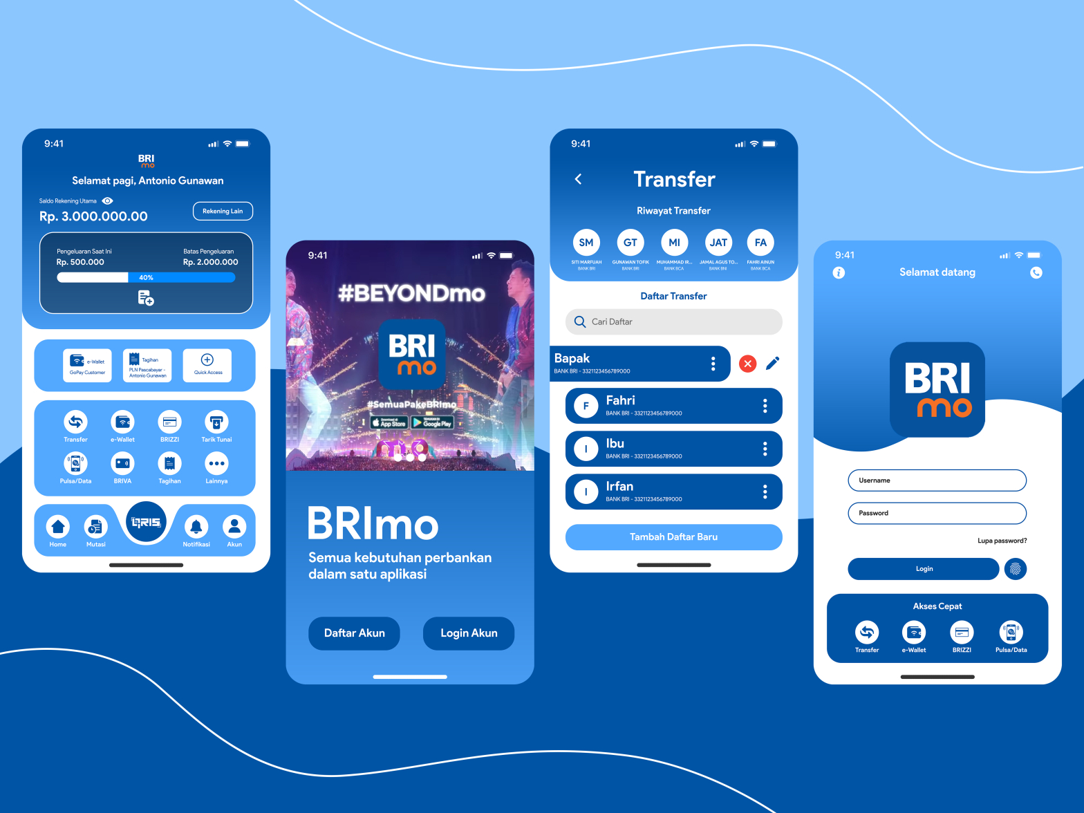 BRImo Mobile Banking Apps - BRI Bank By Antonio Gunawan On Dribbble