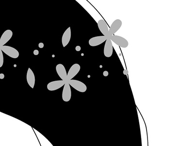 Sneak Peak! character crown cute design flowers graphic design illustration poster print vector