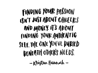 Find your passion :) brush calligraphy custom design graphic design handlettering lettering quote type typography