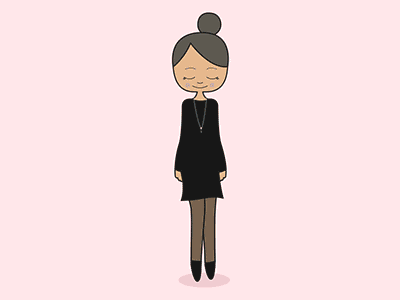 This week animation character fashion gif illustration style vector