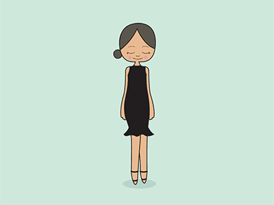 This week's outfits character custom design fashion gif graphic design illustration