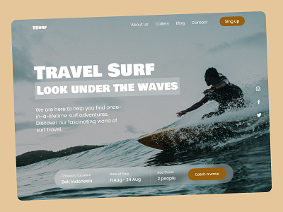 Travel Surf design
