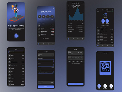 Eazy Crypto, A Cryptocurrency Exchange App