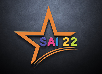 SAI 22 Logo design graphic design illustration logo