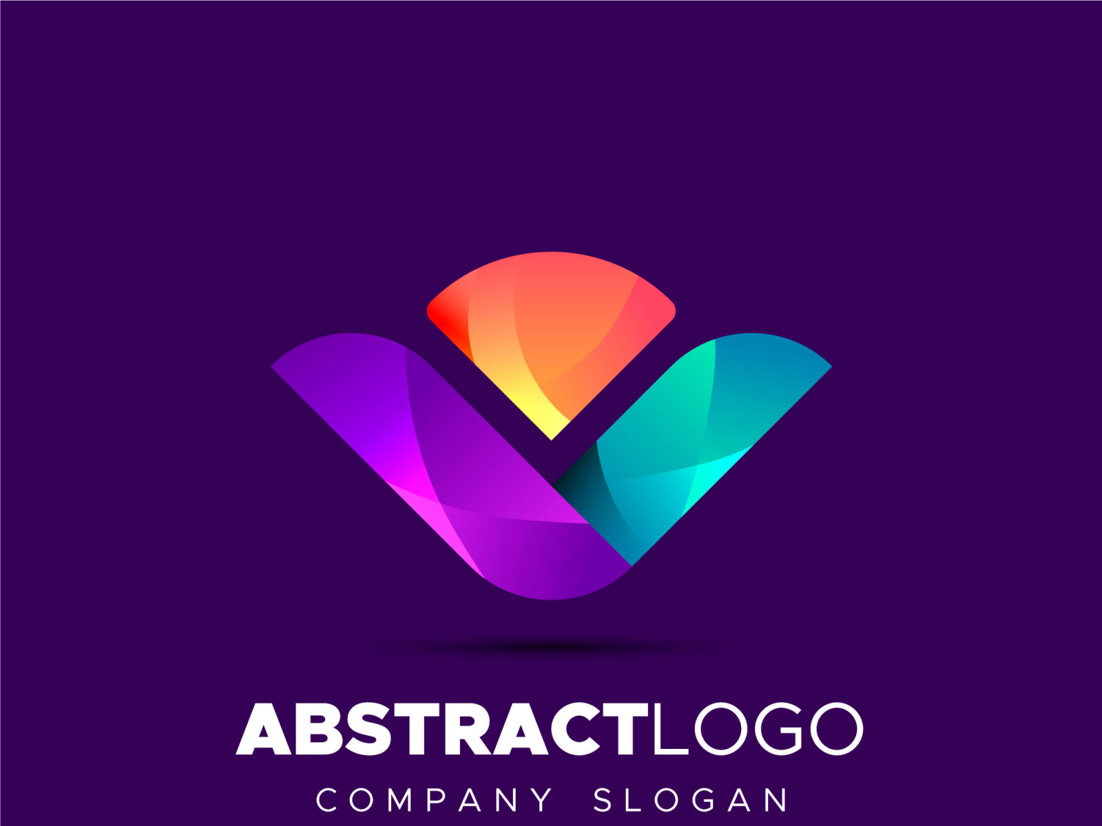 Colourful Abstract Logo Template By Solivan On Dribbble