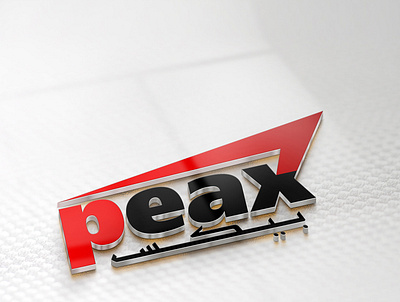 Peax Logo 3d logo brand identity branding design graphic design illustration logo vector