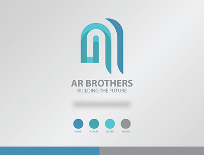 AR BROTHERS Logo brand identity branding graphic design illustration logo logo design