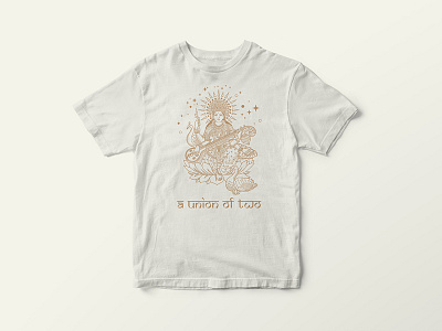 Lotus & Lion Shirt design illustration t shirt
