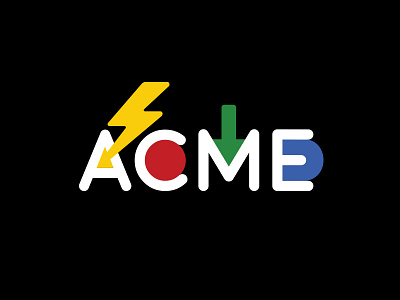 ACME Logo Final acme design fanahshapeless graphic icons logo