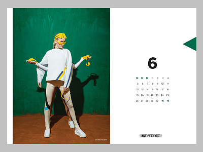 GEOMETRY OF SPORT – June calendar colours graphic design layout shapes sport typography