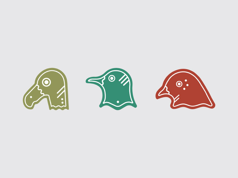 Dodo Jewlery Icon Concepts stickerset dodomojis totempole spiritanimal iconset icons dodojewelry