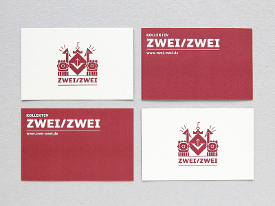 Kollektiv Zwei/Zwei branding illustration logo typography vector